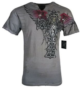 XTREME COUTURE by AFFLICTION Men's T-Shirt NEXUS Tattoo Biker MMA