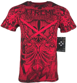 XTREME COUTURE by AFFLICTION Men T-Shirt IMPERIAL GROUND Biker MMA Gym M-4X