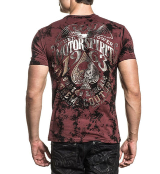 XTREME COUTURE by AFFLICTION Men T-Shirt MOTOR SPIRT Tatto Biker MMA Gym S-4X