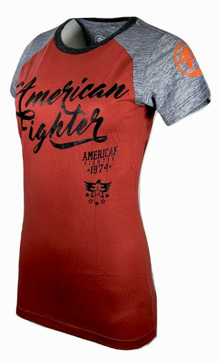 AMERICAN FIGHTER Women's T-Shirt TRINITY Athletic Biker