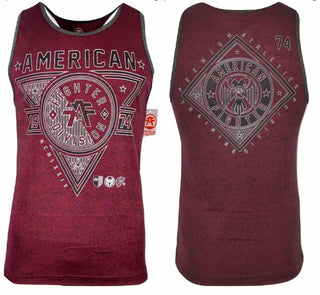 AMERICAN FIGHTER Mens SIENA HEIGHTS TANK Athletic Biker MMA Gym 8