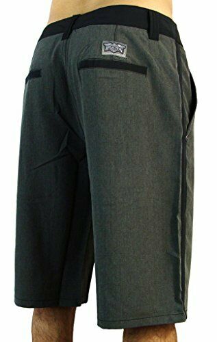 AFFLICTION CENTRAL COMMAND Board Shorts Gray