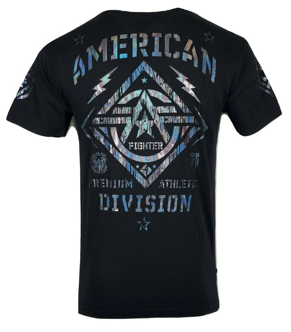 AMERICAN FIGHTER Mens T-Shirt NEW MEXICO Premium Athletic Biker MMA 18A