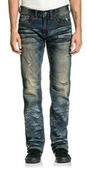 AFFLICTION BLAKE FLEUR ROGUE Men's Denim Jeans Blue