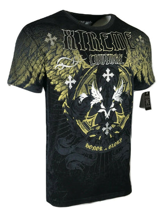 XTREME COUTURE by AFFLICTION Men T-Shirt DIVISION Tattoo Biker MMA S-2X