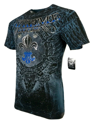 XTREME COUTURE by AFFLICTION Men HONORABLE T-Shirt Biker MMA GYM S-2X