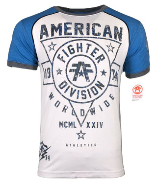 AMERICAN FIGHTER Mens T-Shirt CHESTER Athletic Training Biker MMA S-3X 32A