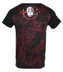 AFFLICTION CHRIS KYLE LEGENDARY PANEL Men's T-shirt Black/Red