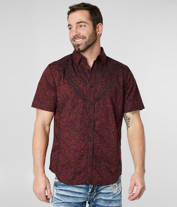 AMERICAN FIGHTER Men's Button Down Shirt TOLLERATE