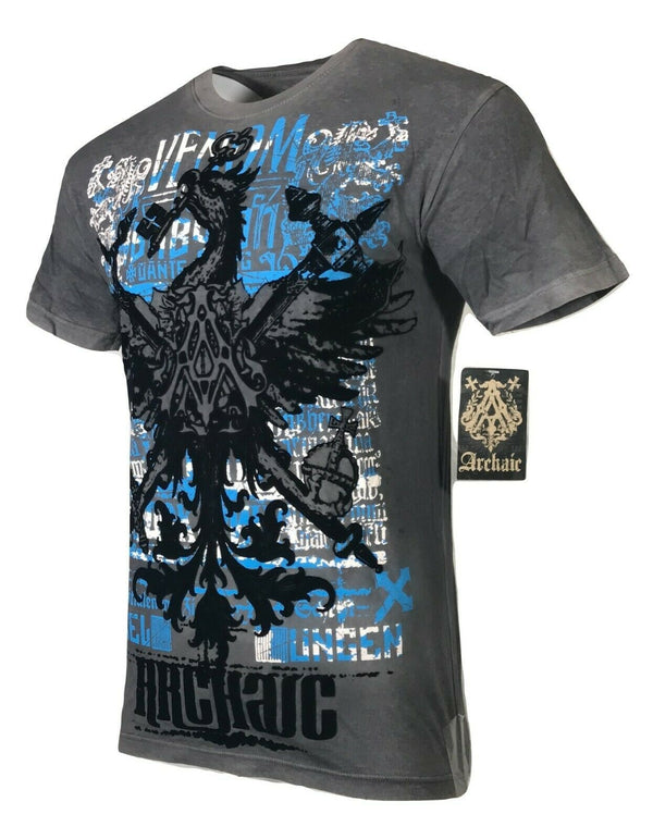 ARCHAIC AFFLICTION Men's T-Shirt S/S EASTON Premium Biker Tattoo