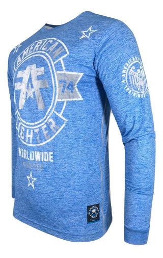 AMERICAN FIGHTER Mens T-Shirt SILVER LAKE Athletic Biker MMA Gym 10A