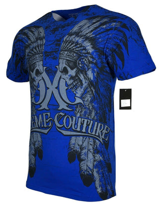 XTREME COUTURE NATIVE Men's T-Shirt Blue/Black