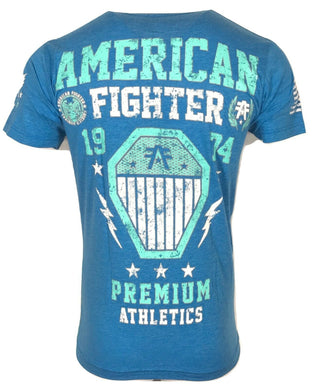 AMERICAN FIGHTER Mens T-Shirt SAMFORD Athletic Premium Biker MMA Gym MIX1