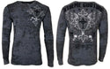 Xtreme Couture by AFFLICTION Men's THERMAL T-Shirt PRO FAITH Biker MMA