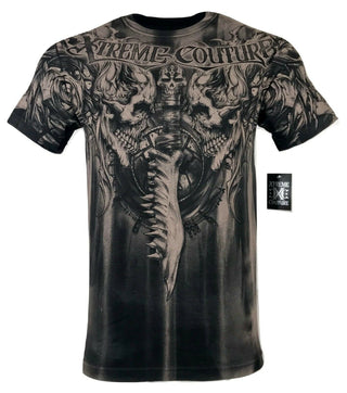 XTREME COUTURE by AFFLICTION Men T-Shirt TRIBAL SOUL Biker Biker MMA Gym S-4X