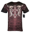 Xtreme Couture By Affliction Men'd T-Shirt AFTERSHOCK Tattoo Biker MMA