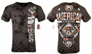 AMERICAN FIGHTER Men's T-Shirt LANDER Premium Athletic Biker MMA