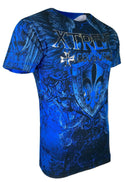 Xtreme Couture By Affliction Men's T-Shirt SMITHSONIAN Blue
