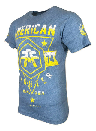 AMERICAN FIGHTER Mens T-Shirt OAKLAND TEE Athletic Premium Biker Gym MMA 1A