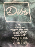 Tye Die DIBS Mens STRIPER S/S HOODIE street Wear Premium fabric Made in USA