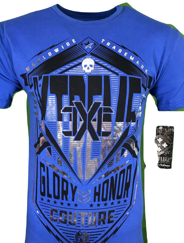 XTREME COUTURE by AFFLICTION Men T-Shirt CROWLEY Biker MMA GYM S-4X