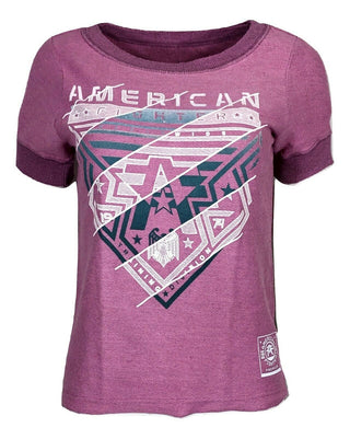 AMERICAN FIGHTER Women's T-Shirt GLADBROOK Athletic Pink