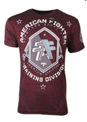 AMERICAN FIGHTER Mens T-Shirt SIOUX FALLS Athletic Biker MMA Gym 1A