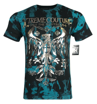 XTREME COUTURE by AFFLICTION Men T-Shirt STEEL MILL Biker MMA Gym S-4X
