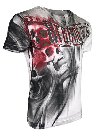 XTREME COUTURE by AFFLICTION Men T-Shirt RAVENOUS Skull Biker MMA Gym S-4X $40