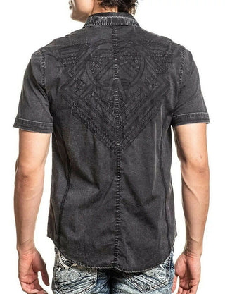 AMERICAN FIGHTER Men's Button Down Shirt COMMONS