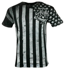 ARCHAIC by AFFLICTION Men's T-Shirt NATION Wings US Flag Biker Black S-5XL $40