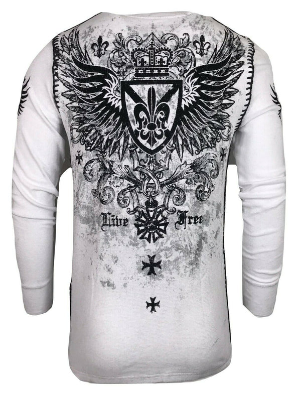 Xtreme Couture by Affliction Men's Thermal shirt Legion
