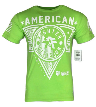 AMERICAN FIGHTER Mens T-Shirt SIENA HEIGHTS  Athletic Biker Gym  casual  12A
