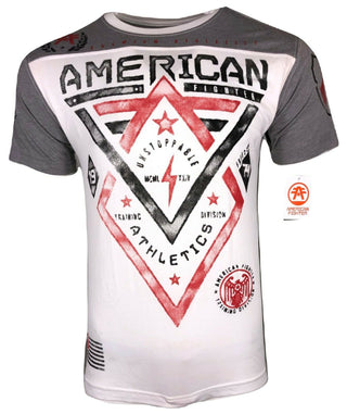 AMERICAN FIGHTER Mens T-Shirt ALASKA ARTISAN TEE Premium Biker Gym MMA 33A