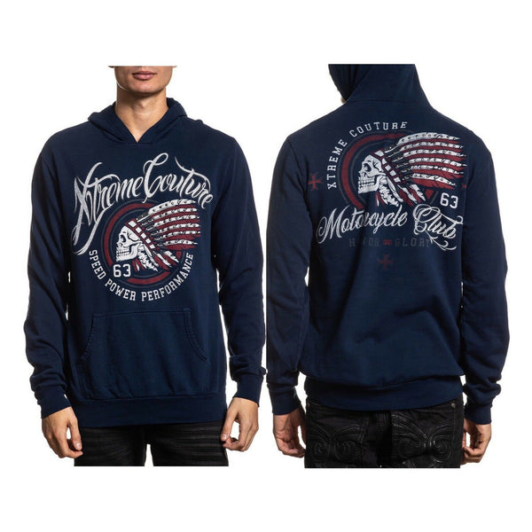 Xtreme Couture By AFFLICTION Men's Hoodie Jacket TOMAHAWK CHOPPERS Biker