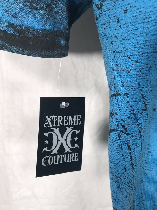 XTREME COUTURE by AFFLICTION Men T-ShirtT UNIFIED Wings Tatto Biker MMA GYM $40