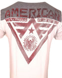 AMERICAN FIGHTER Mens T-Shirt ALASKA TMT MCML XXIV Athletic Biker MMA Gym 4A