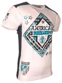 AMERICAN FIGHTER Mens T-Shirt HILLSDALE Premium Athletic Biker MMA Gym 4A