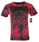 AFFLICTION Men's VALUE CAST FLEUR T-Shirt Biker Tattoo Skulls MMA