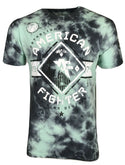AMERICAN FIGHTER Mens T-Shirt MASSACHUSETTS Premium Athletic Biker MMA 13A