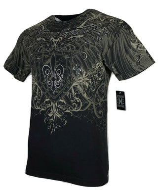XTREME COUTURE by AFFLICTION Men's T-Shirt ANCIENT ARTS Skulls Biker MMA GYM
