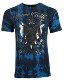 XTREME COUTURE by AFFLICTION Men's T-Shirt RIDIN HIGH Tattoo Biker MMA