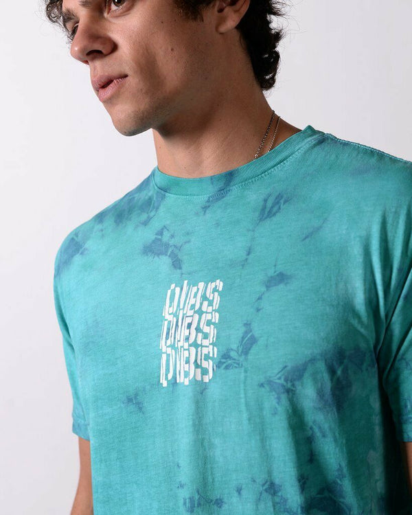 Tye Die DIBS Mens T-Shirt TORN T-SHIRT Casual Wear Premium fabric Made in USA
