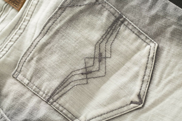 AFFLICTION Women's Denim Jeans RAQUEL RISING HOLLYWOOD Embroidered Bukl  B39