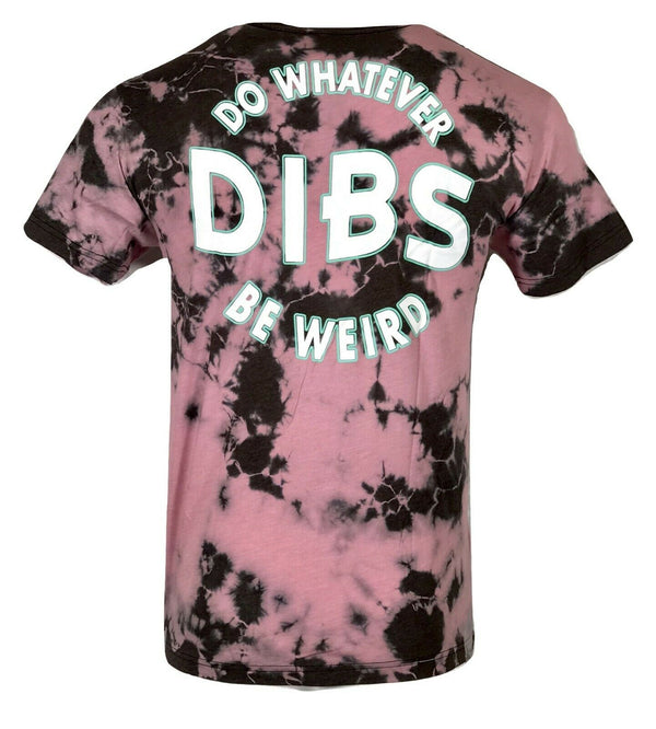 Tye Die DIBS Mens T-Shirt BE WEIRD Premium fabric Made in USA