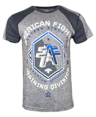 AMERICAN FIGHTER Mens T-Shirt SIOUX FALLS  Premium Athletic Biker MMA Gym 19A