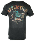AFFLICTION AC LAST RIDE Men's T-shirt Black