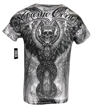 Xtreme Couture By Affliction Men T-Shirt GRAVE ROBBER Biker MMA