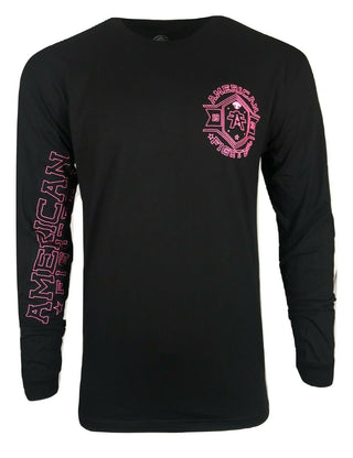 AMERICAN FIGHTER Men's T-Shirt MACMURRAY L/S TEE Athletic Biker