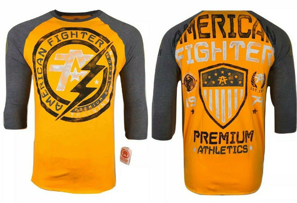 AMERICAN FIGHTER Men's T-Shirt ALLEN ARTISAN Athletic Biker MMA